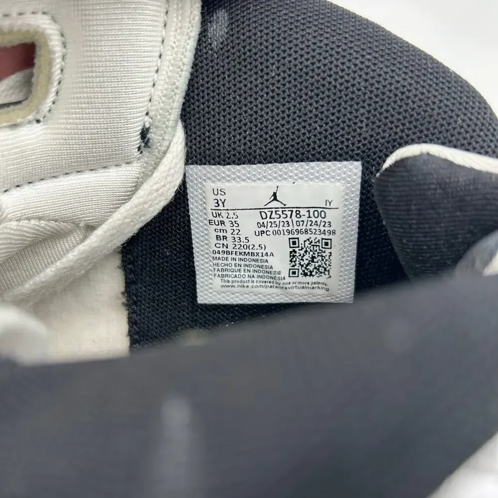 Nike Jordan‎ Jumpman MVP High Top Shoes Youth 3Y White DZ5578-100
